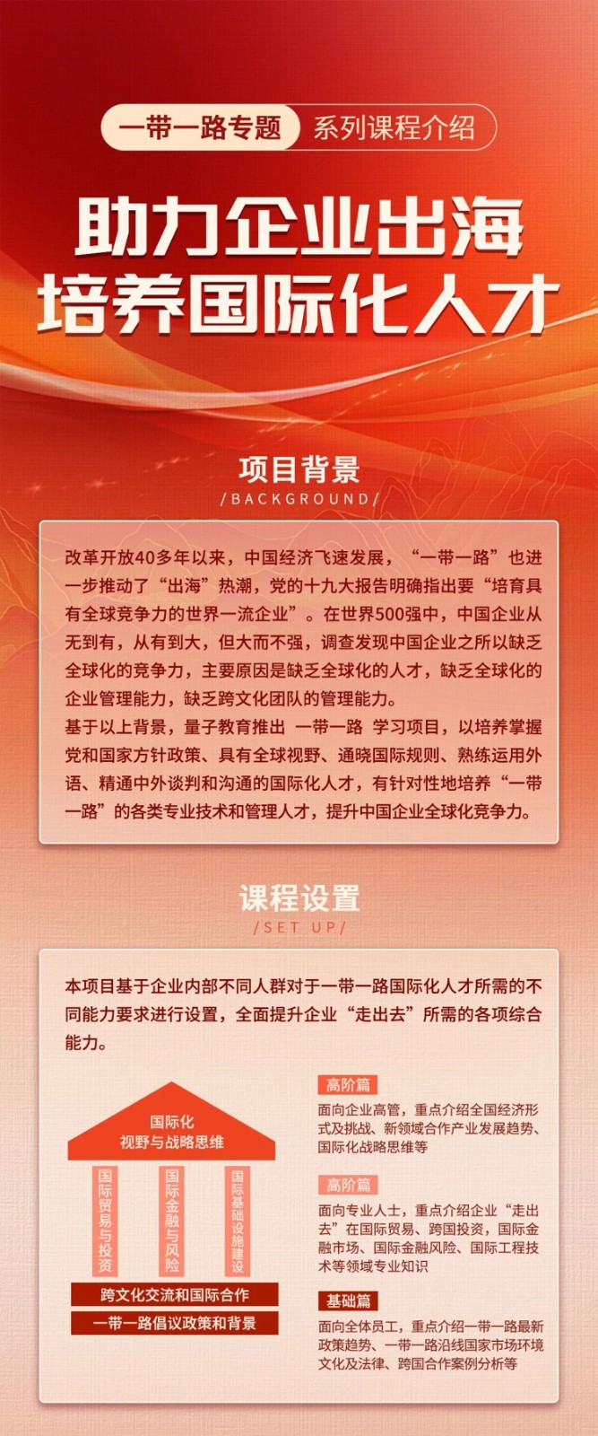 一带一路,量子教育,课程,内容