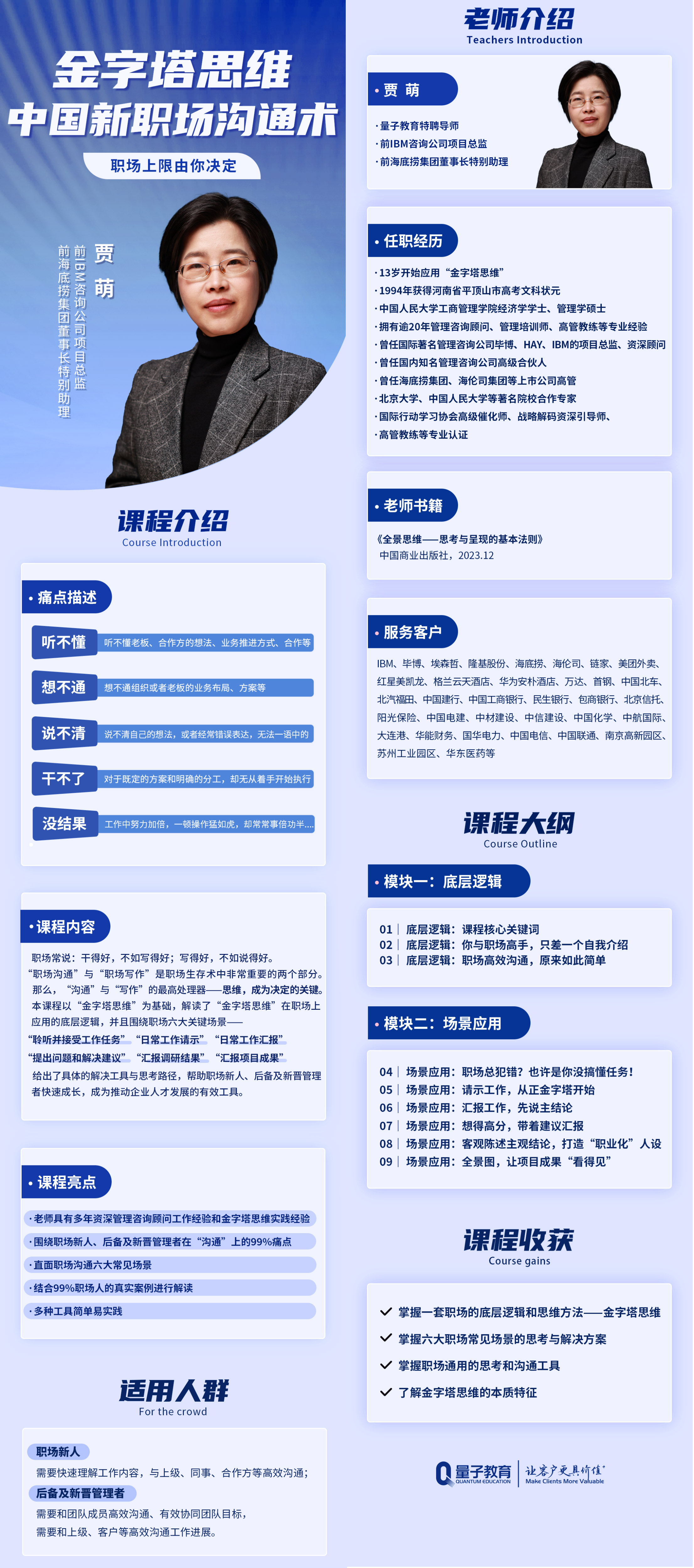 贾萌,金字塔思维,职场沟通